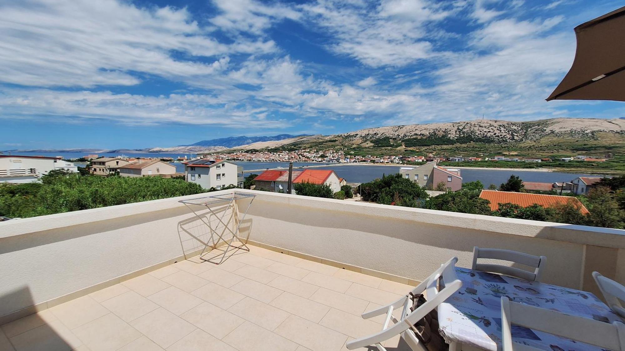 4 Adriatic Apartment Pag Pag Town Buitenkant foto